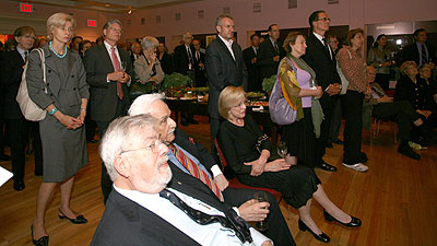 Redner Ausstellungseröffnung NY